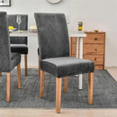 Funda para Silla de Comedor Suede Premium - (Semi-impermeable)