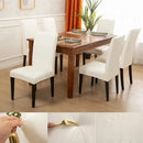 Fundas para Sillas de Comedor - (Cuero PU Impermeables)