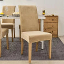 Funda para Silla de Comedor Suede Premium - (Semi-impermeable)