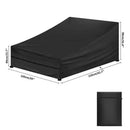 Funda Protectora para Reposera Doble Impermeable